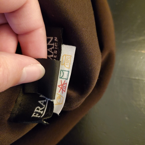 Vintage Frank Lyman Size US/CAN 6 Dark Chocolate Brown Ruched Fitted Dress - Picture 3 of 7